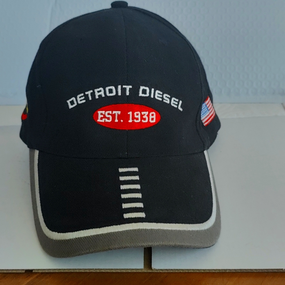 Detroit Diesel EST.1938 Trucker Hat Black pre-owned
